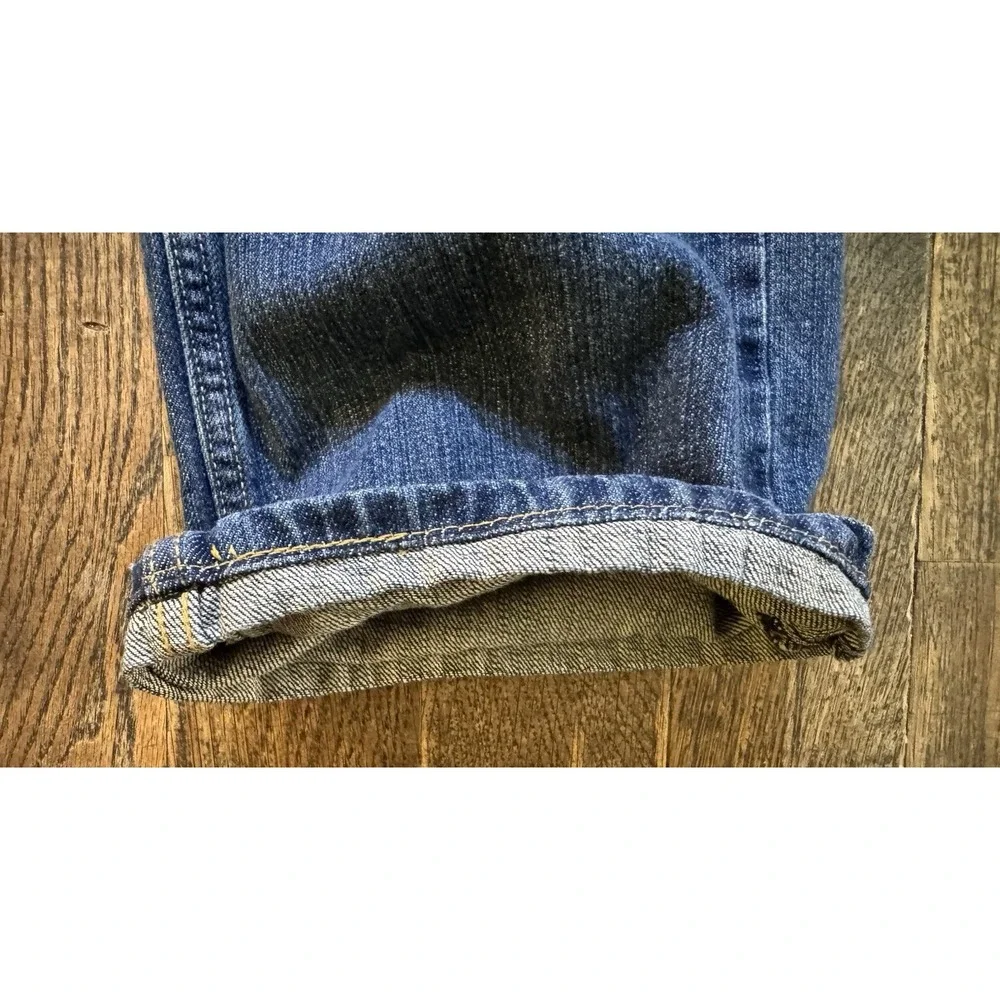 Levis 559 Relaxed Fit Straight Jeans Mens W38xL29.5‎ Blue Denim Hemmed